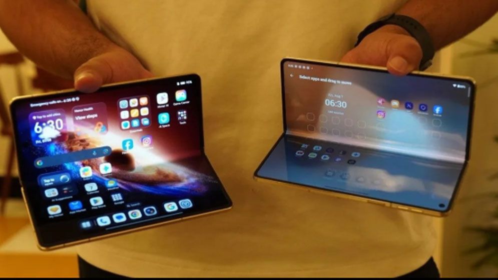 Huawei, Samsung ও Apple কেন ফের চওড়া স্মার্টফোন ডিজাইনে ফিরছে?