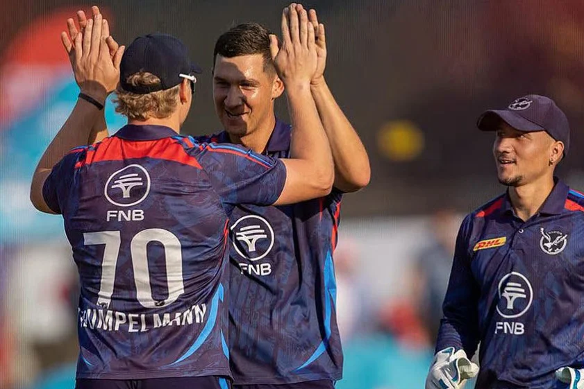 দক্ষিণ আফ্রিকাকে হারিয়ে নামিবিয়ার চমক